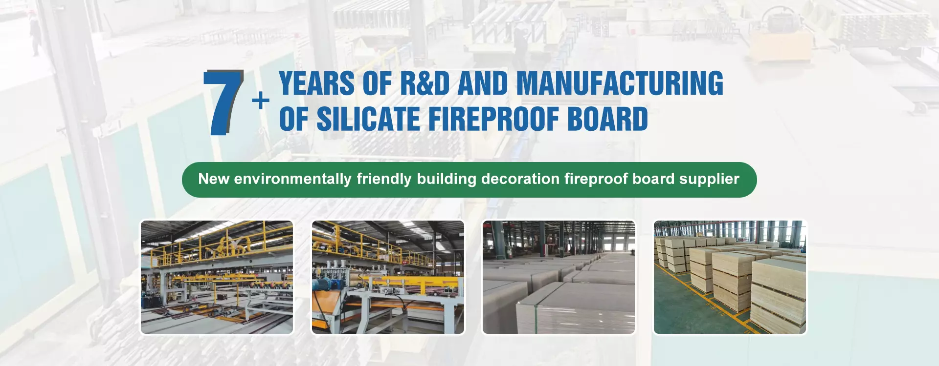 Silicate fireproof board