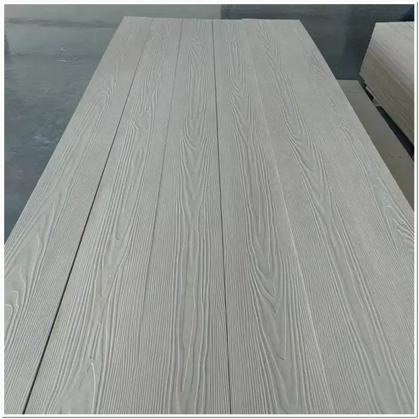 Wood-Grain Fiber-Cement Board